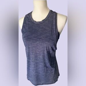 Lululemon Athletica Blue Sleeveless Tank Top